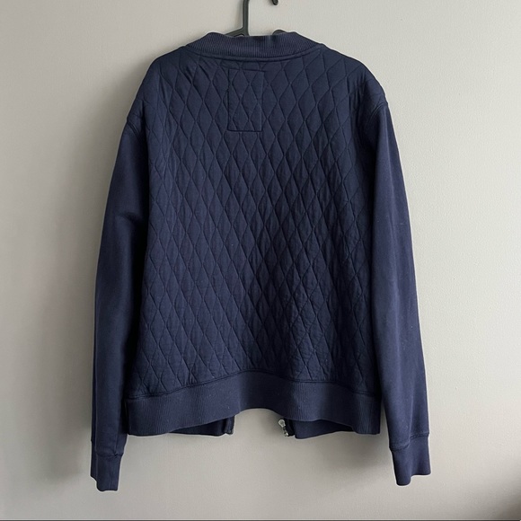 Gap quilted zip up sweatshirt M - Picture 2 of 4